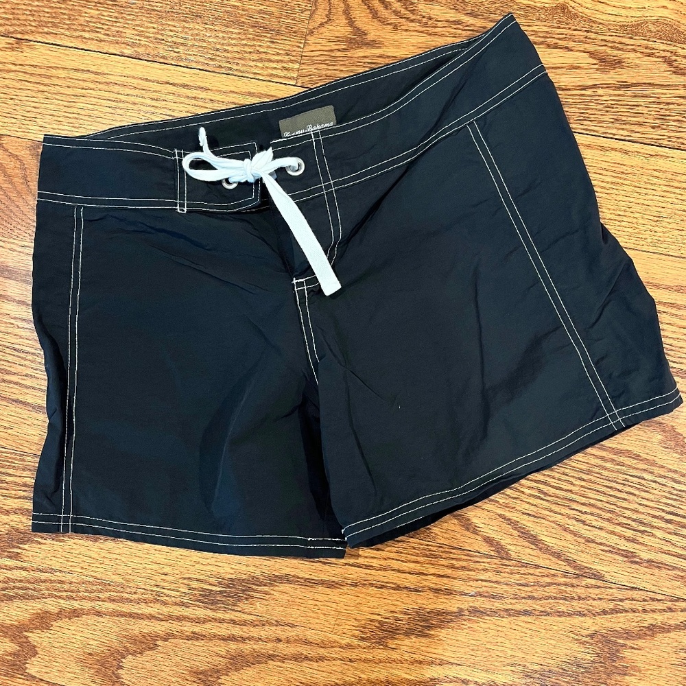 Tommy Bahama black swim shorts